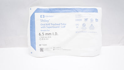 Covidien 76265 Shiley Oral RAE Tracheal Tube with Cuff 6.5mm ID 8.8mm OD (x)